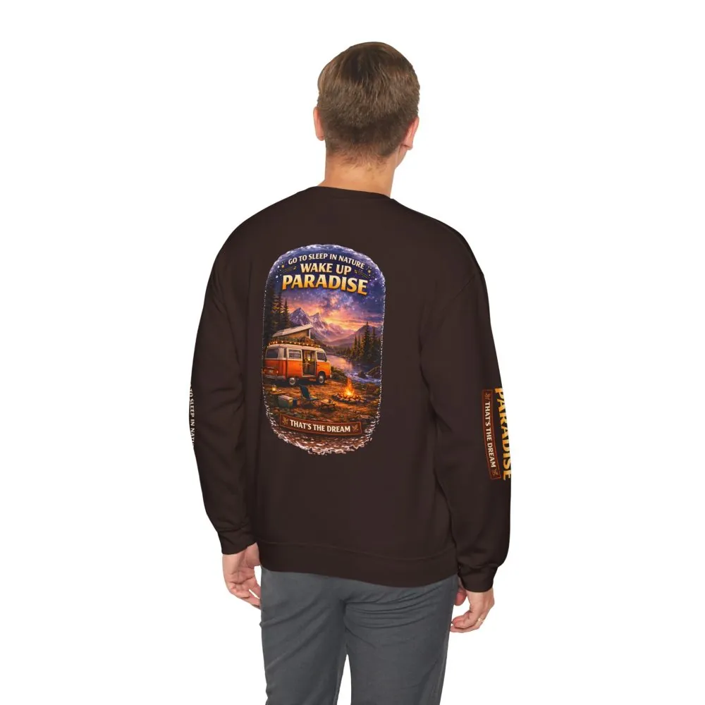 6270336189583475761_2048.jpeg Unisex Heavy Blend™ Crewneck Sweatshirt — "Go To Sleep Nature " Design Scenic-Line