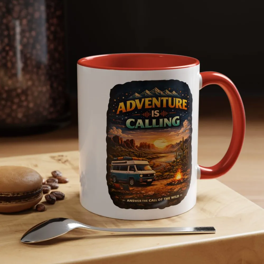 6338499708475117195_2048.jpeg Accent Coffee Mug (11, 15oz) — "Adventure Is Calling" Design Scenic-Line