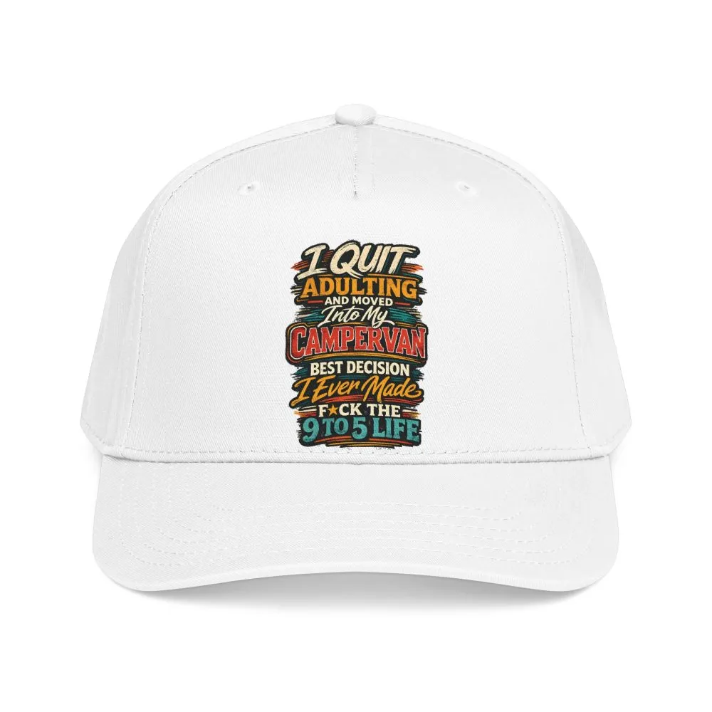 Baseball Cap - "I Quit Adulting" Design F**K-Line