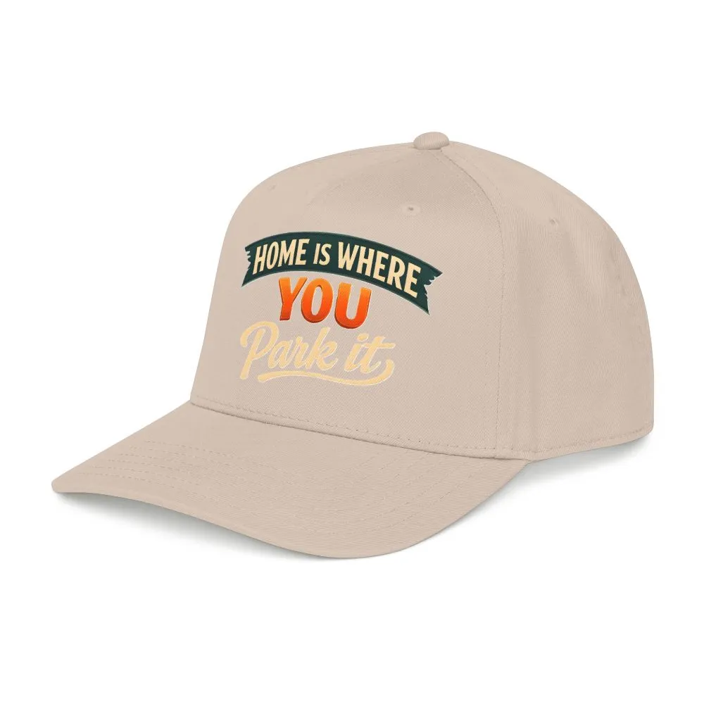 Baseball Cap - "Home Is where You Park It" Design Scenic-Line