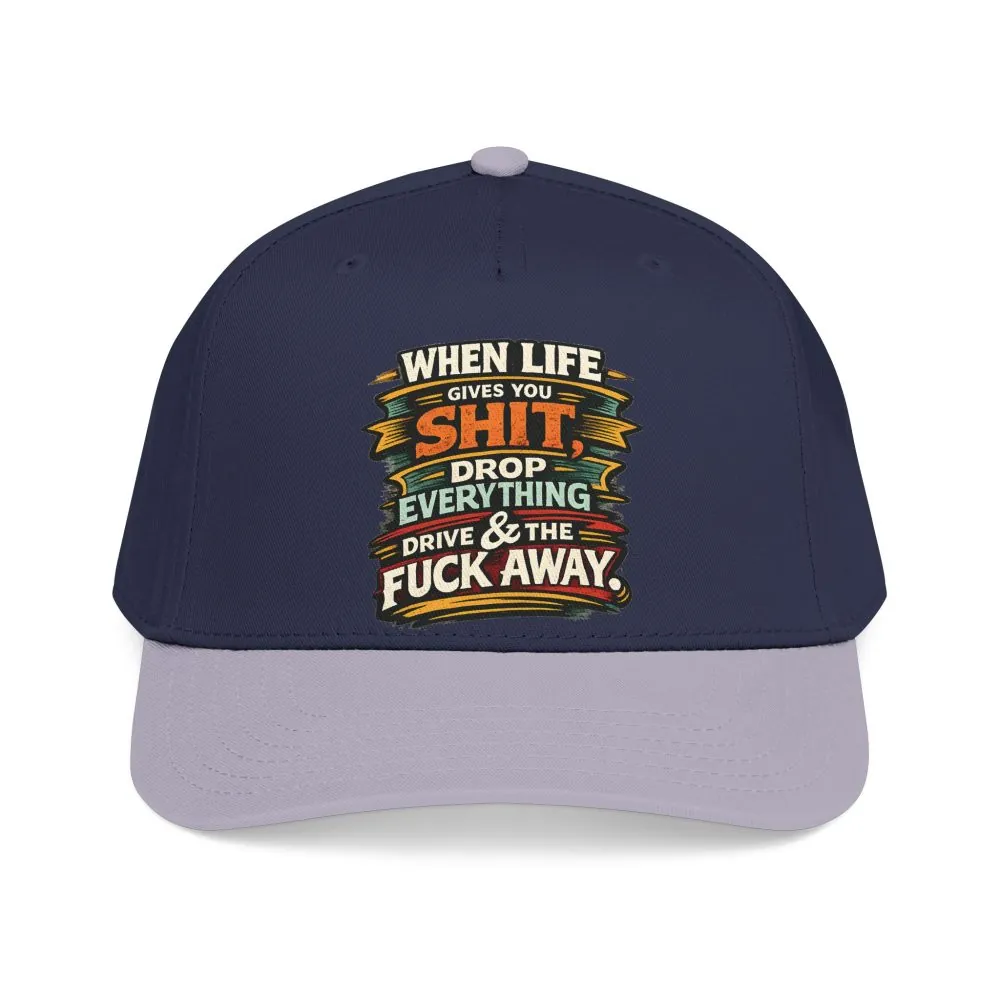 6377369761633967016_2048.jpeg Baseball Cap - "When Live Gives You Shit" Design F**K-Line