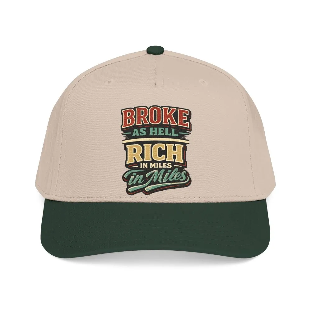 Baseball Cap - "Broke As Hell" Design F**K-Line