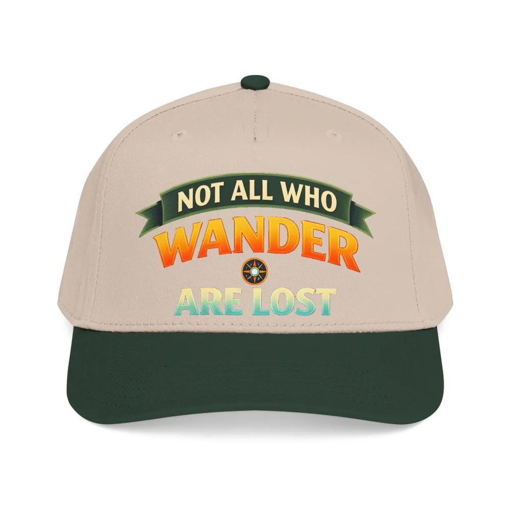 6412854172271994962_2048.jpeg Baseball Cap - "Not All Who Wander Are Lost" Design Scenic-Line