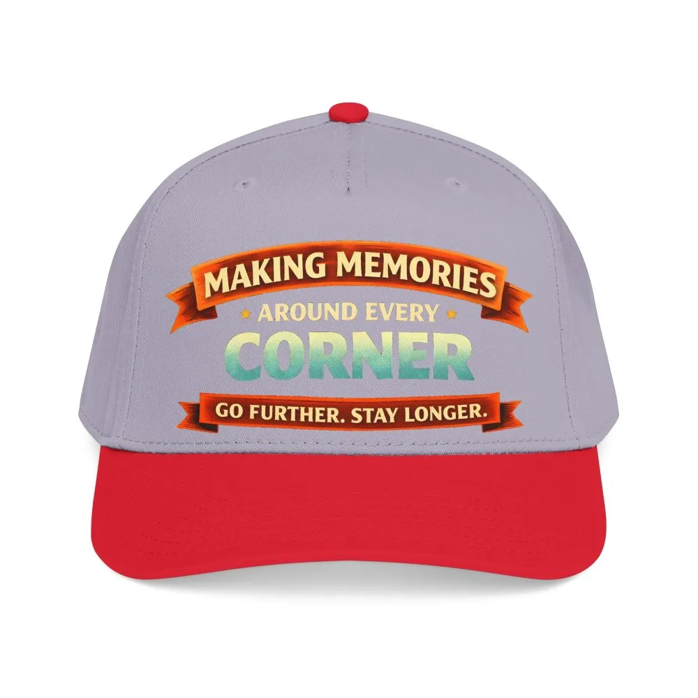 Baseball Cap - "Making Memories Around Every Corner" Design Scenic-Line