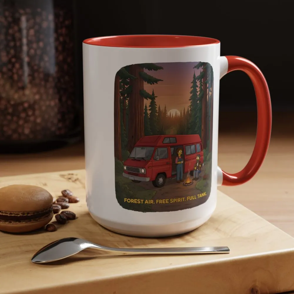 646526383668069580_2048.jpeg Accent Coffee Mug (11, 15oz) — "Forest Air Free Spirit Full Tank" Design Sitcom-Line