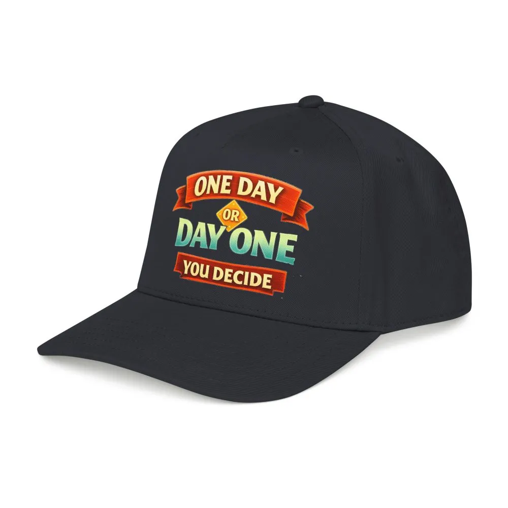 Baseball Cap - "One Day Or Day One" Design Scenic-Line