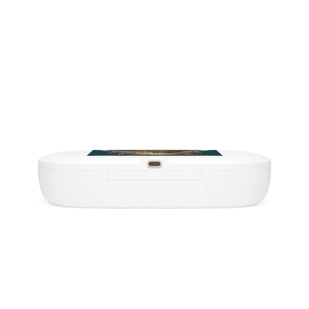 UV Phone Sanitizer & Wireless Charger — "Adventure Charged, Worries Purged" RV Design