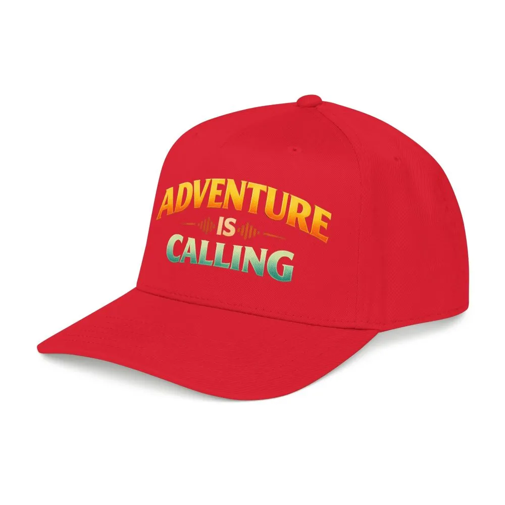 Baseball Cap - "Adventure Is Calling" Design Scenic-Line