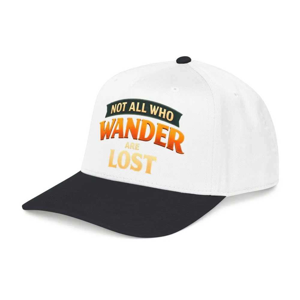 6554058531362712795_2048.jpeg Baseball Cap - "Not All Who Wander Are Lost" Design Scenic-Line
