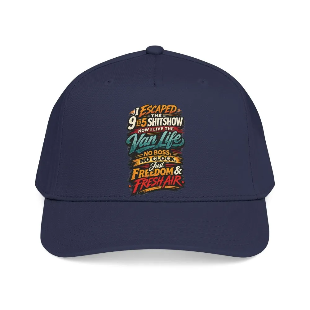 Baseball Cap - "I Escaped The 9 To 5" Design F**K-Line