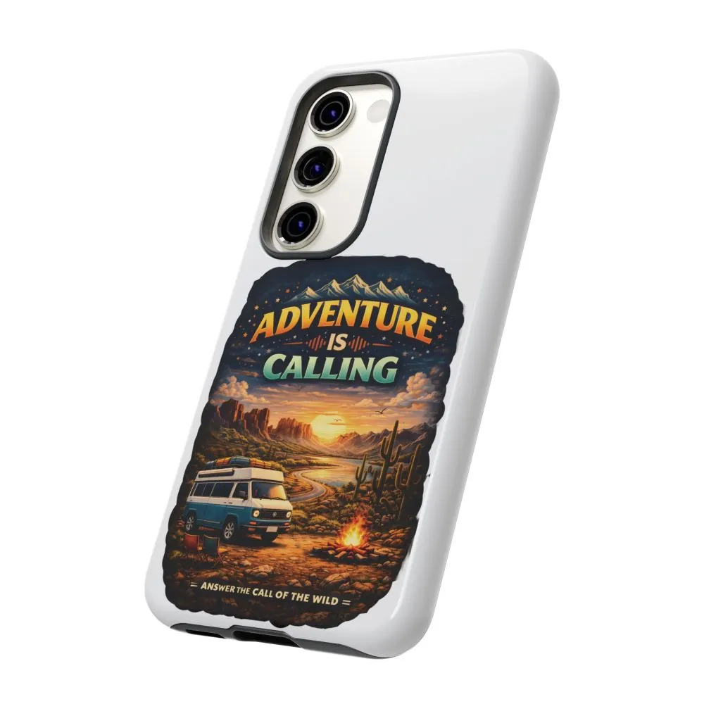 Phone Case — "Adventure Is Calling" (Design Scenic-Line)