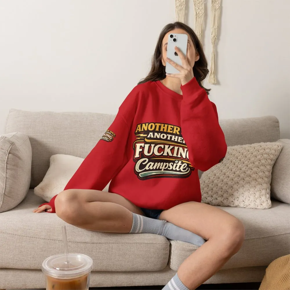 Unisex Heavy Blend™ Crewneck Sweatshirt — "Another Day" Design F**K-Line