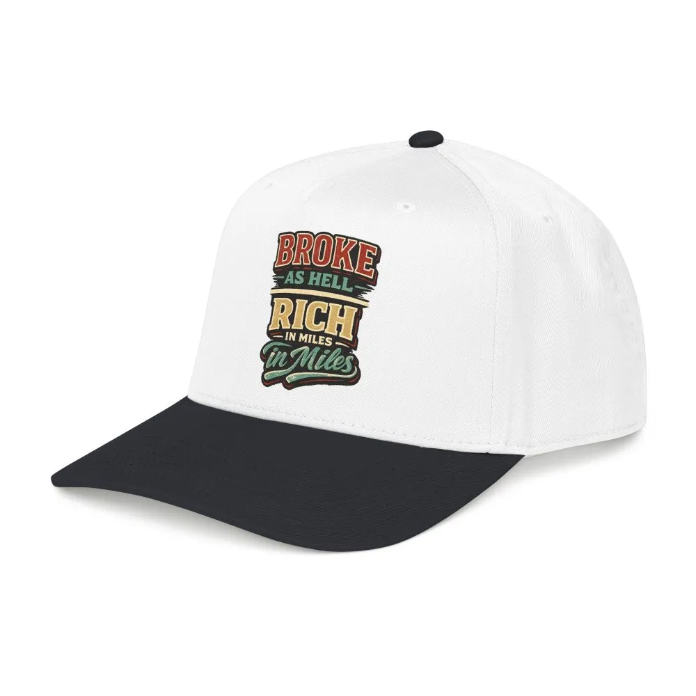 Baseball Cap - "Broke As Hell" Design F**K-Line