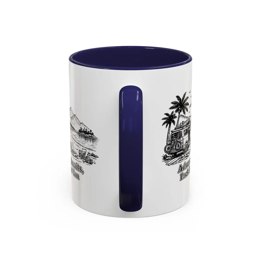 6606581753385056976_2048.jpeg Accent Coffee Mug (11, 15oz) — "Adventure Awaits,Pack Up The Van" Design Minimal-Line