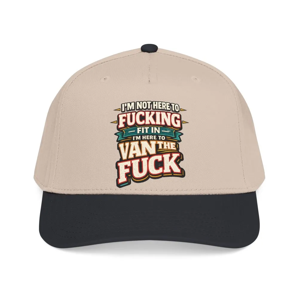 Baseball Cap - "I´m Not Here To Fucking Fit In" Design F**K-Line