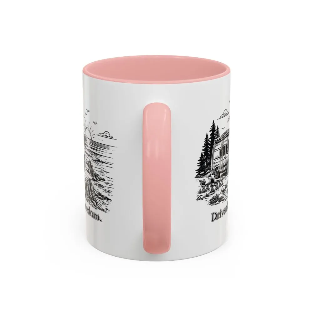 6651398108717241341_2048.jpeg Accent Coffee Mug (11, 15oz) — "Driven By Freedom" Design Minimal-Line