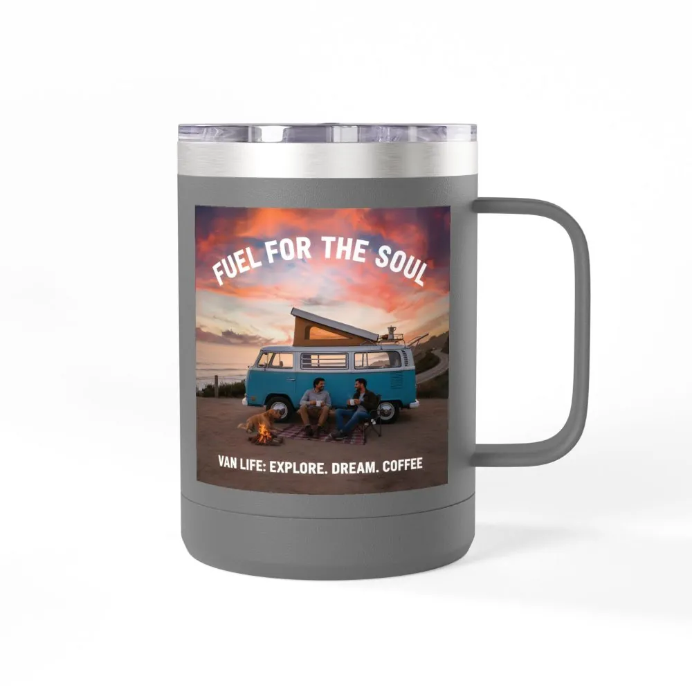 6657719953183357659_2048.jpeg Coffee Mug Tumbler, 15oz — "Fuel for the Soul"