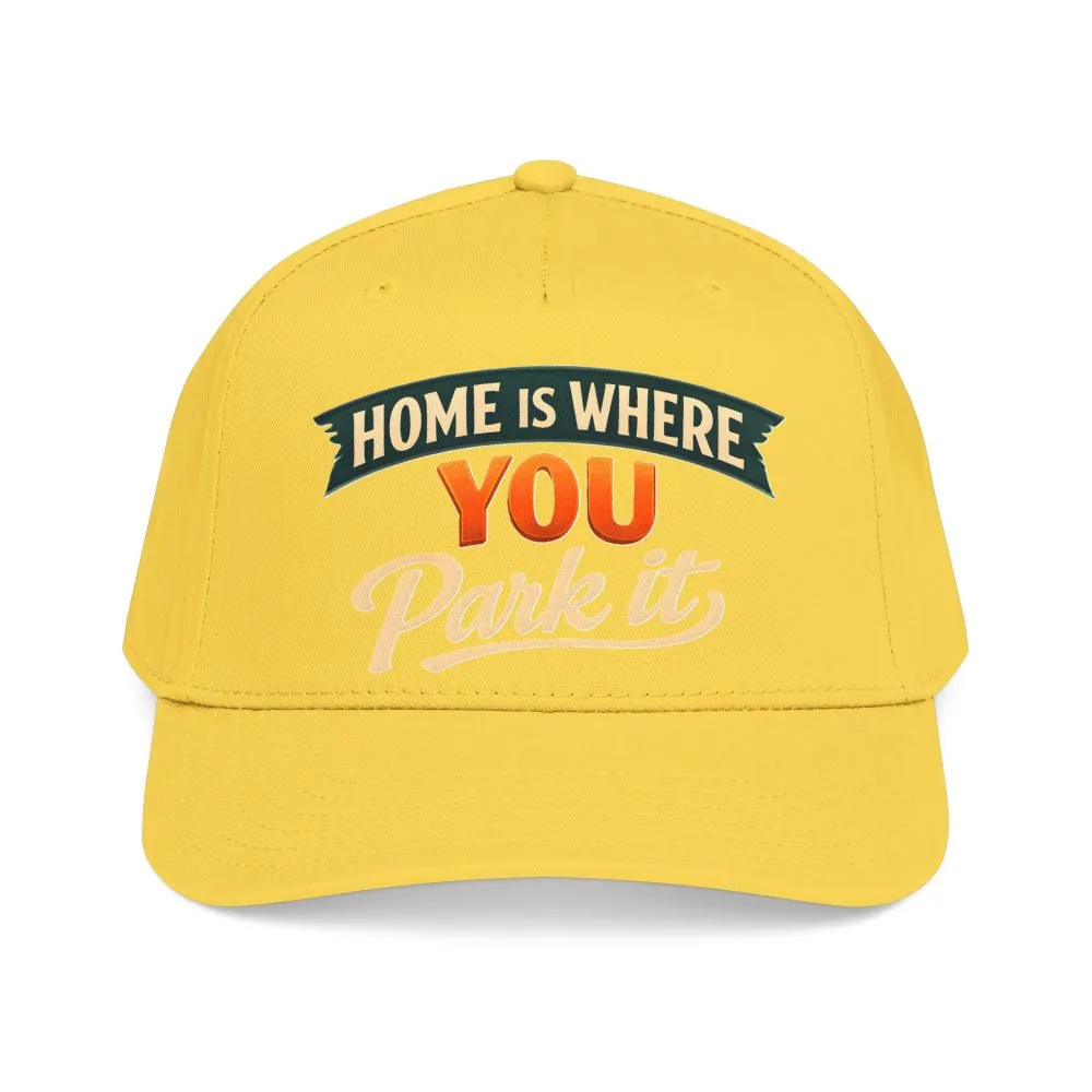 Baseball Cap - "Home Is where You Park It" Design Scenic-Line