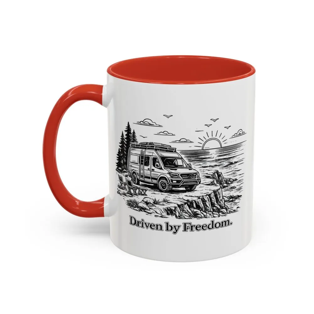 6700268151083020747_2048.jpeg Accent Coffee Mug (11, 15oz) — "Driven By Freedom" Design Minimal-Line