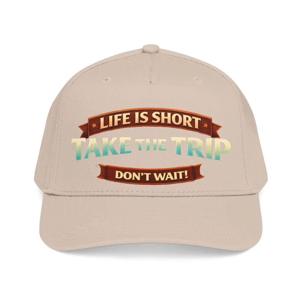 6730892053070266607_2048.jpeg Baseball Cap - "Live Is Short Take The Trip" Design Scenic-Line