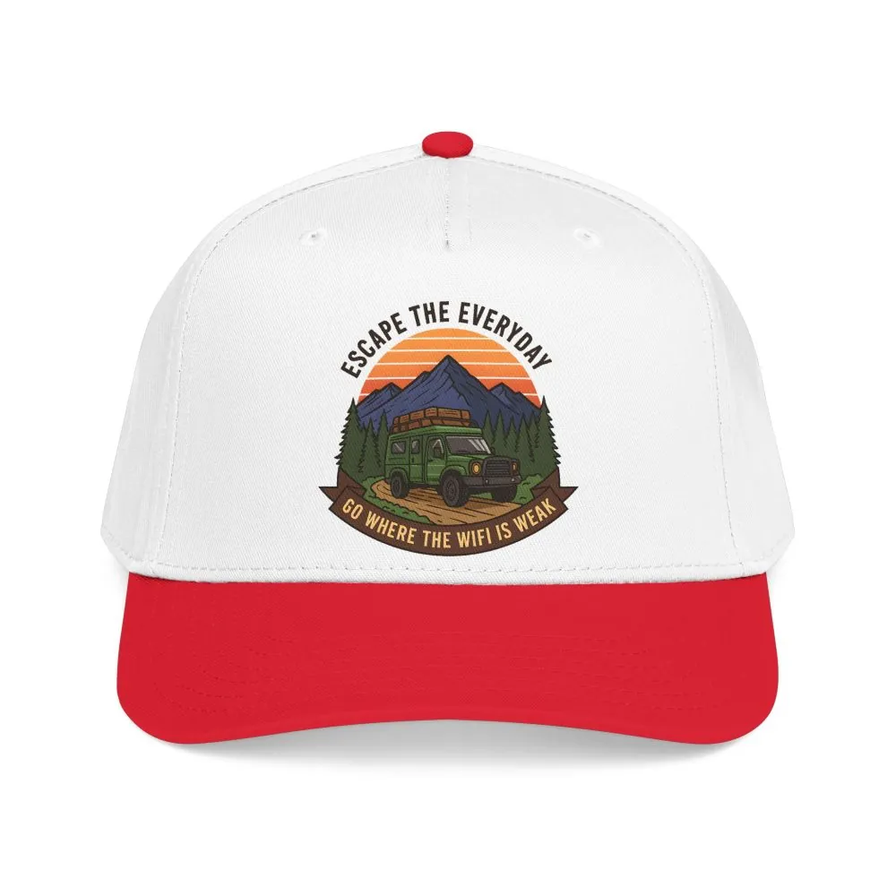 6769952917247318123_2048.jpeg Baseball Cap - 'Escape the Everyday' Off-Road Adventure Hat