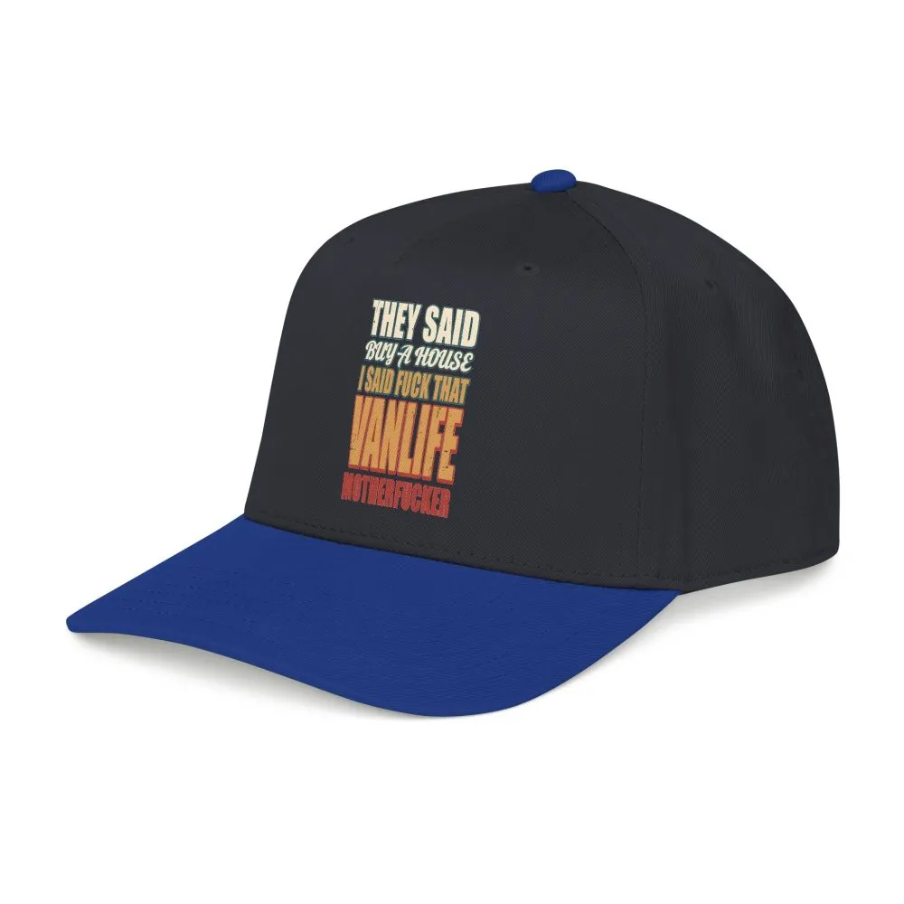 6778601086912671143_2048.jpeg Baseball Cap - "They Said Buy A House" Design F**K-Line