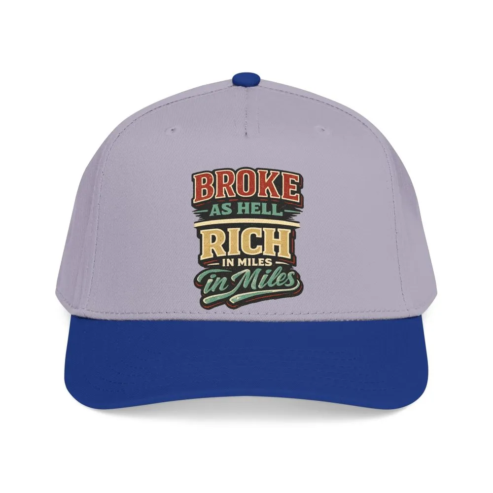 Baseball Cap - "Broke As Hell" Design F**K-Line