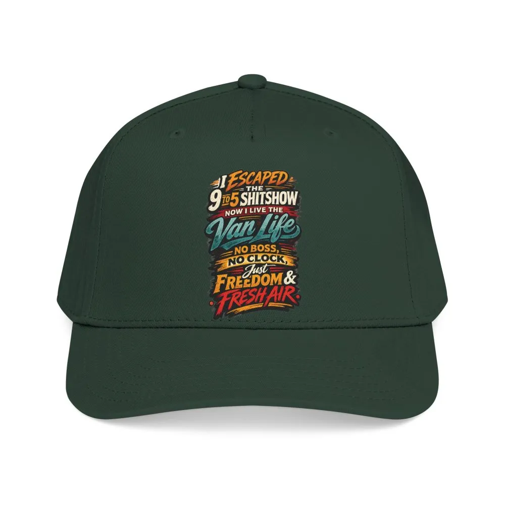 Baseball Cap - "I Escaped The 9 To 5" Design F**K-Line
