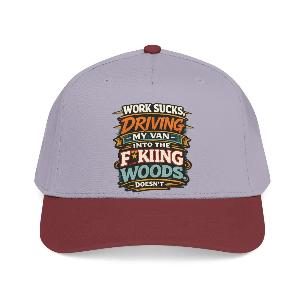 6892191858645784987_2048.jpeg Baseball Cap - "Work Sucks" Design F**K-Line