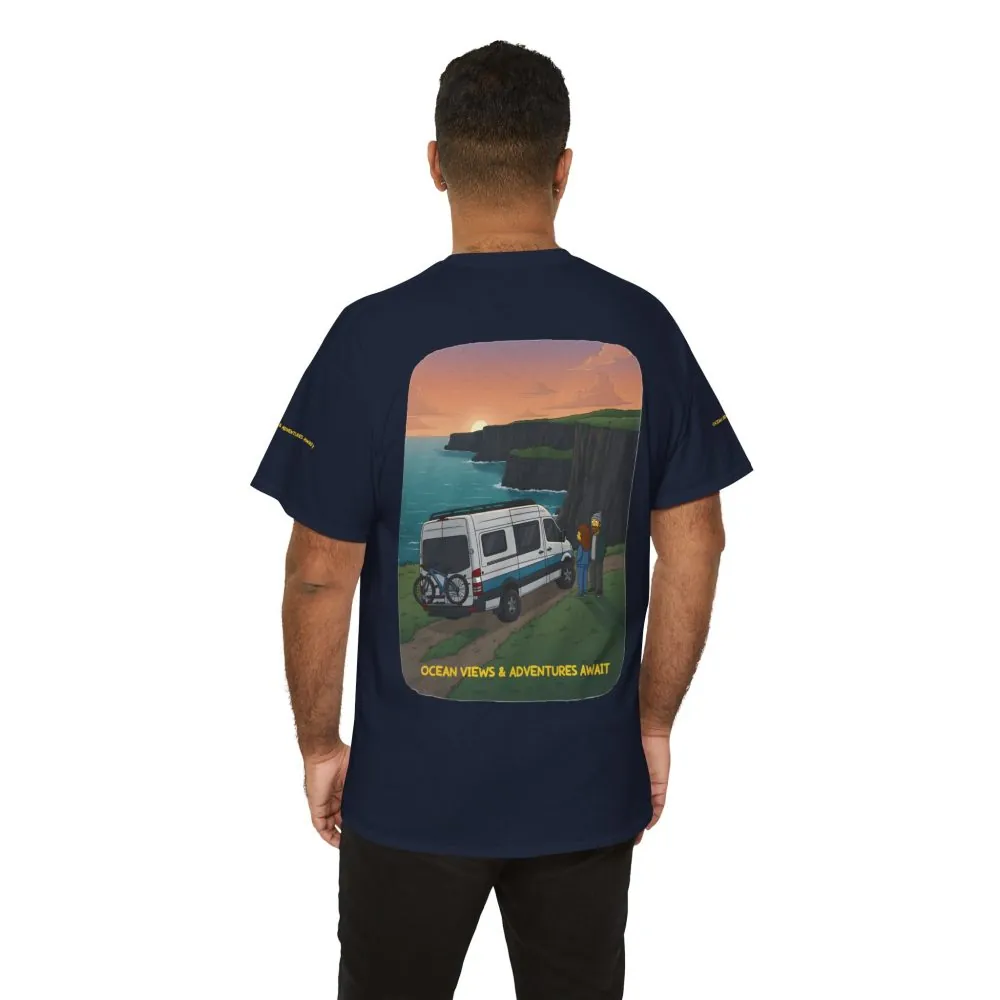 6953138502611529212_2048.jpeg Unisex Heavy Cotton Tee — "Ocean Views-Adventures Awaits" Design Sitcom-Line