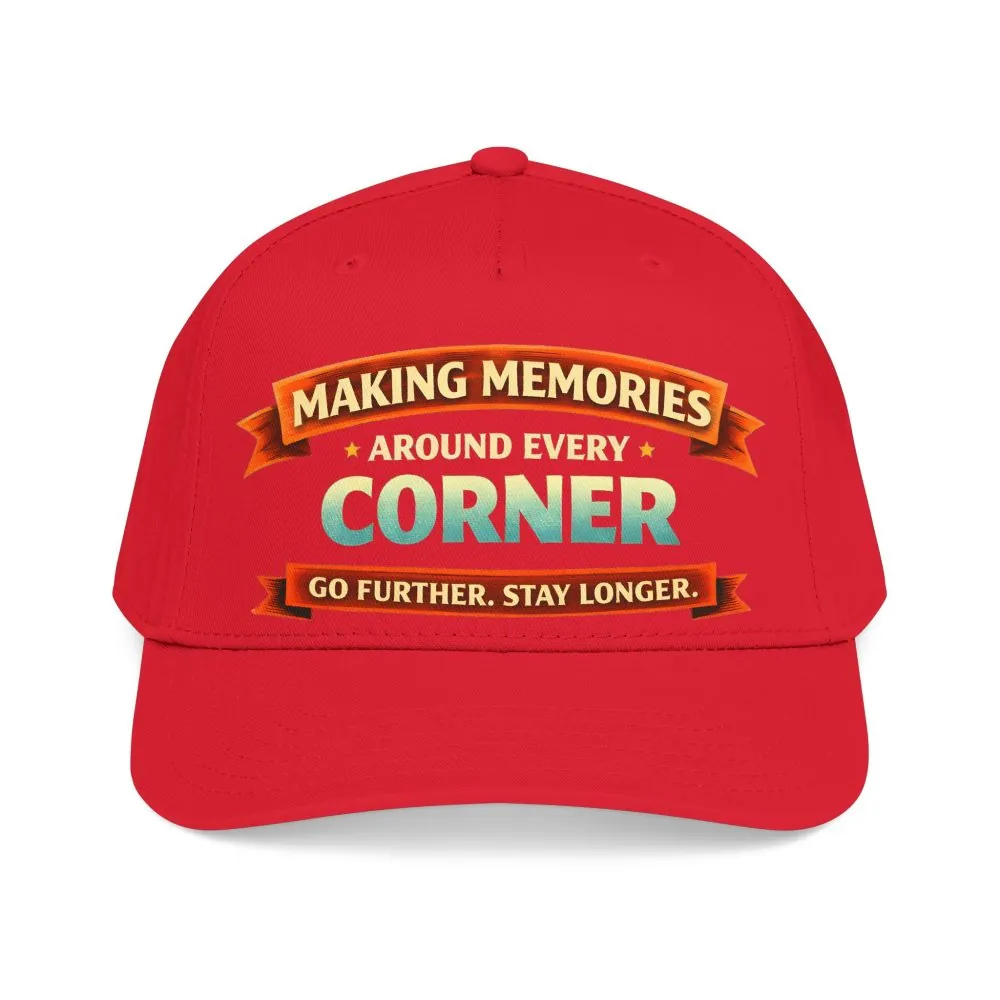 Baseball Cap - "Making Memories Around Every Corner" Design Scenic-Line