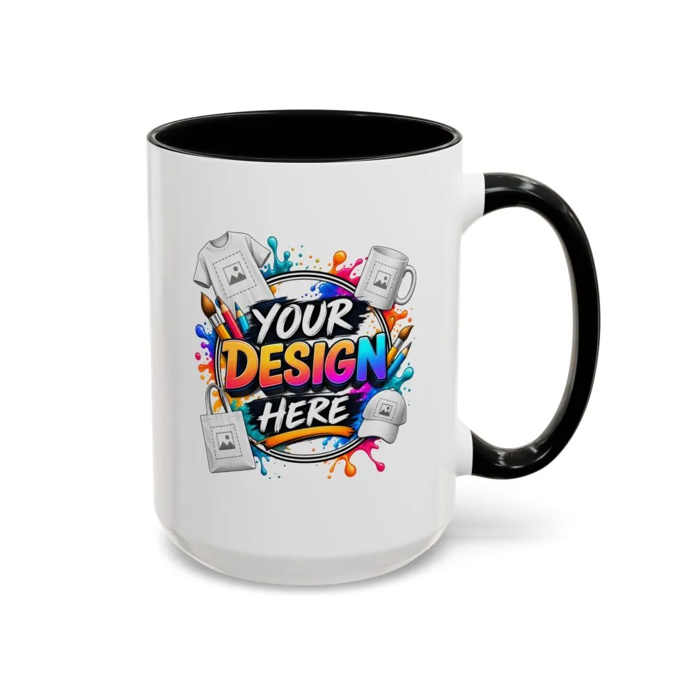 6964038187794936570_2048.jpeg Accent Coffee Mug — Colorful 'Your Design Here' Artist Print (11/15 oz)