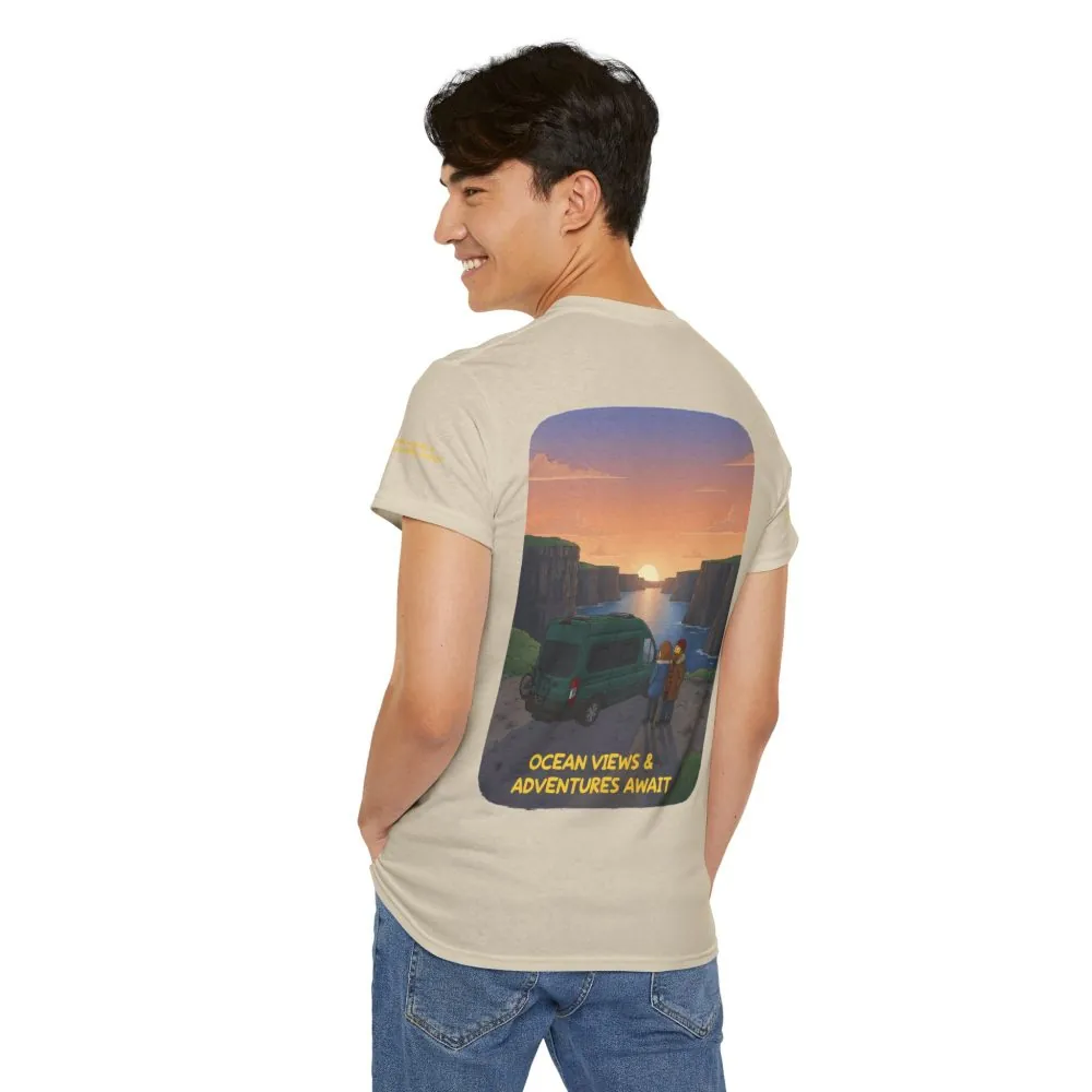 6980669006945460179_2048.jpeg Unisex Heavy Cotton Tee — "Ocean Views-Adventures Awaits" Design Sitcom-Line