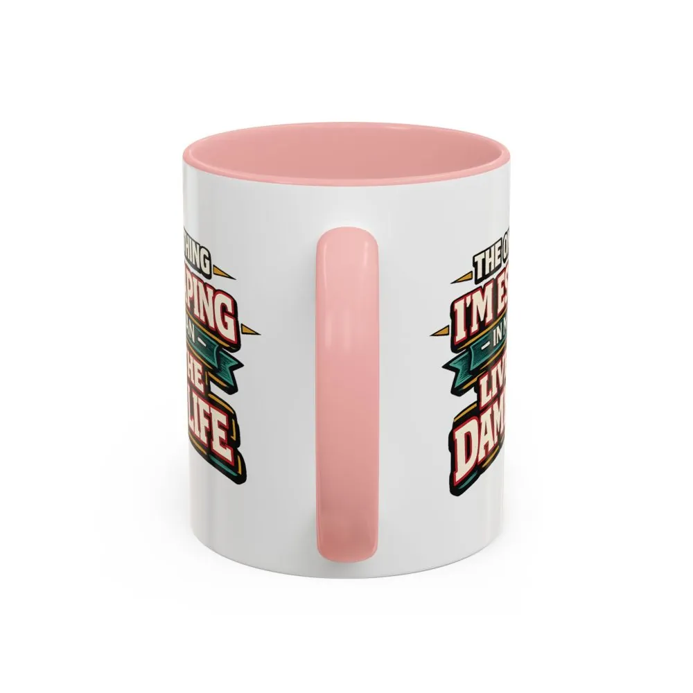6980889909857002085_2048.jpeg Accent Coffee Mug (11, 15oz) — "The Only Thing I´m Escaping" Design F**K-Line