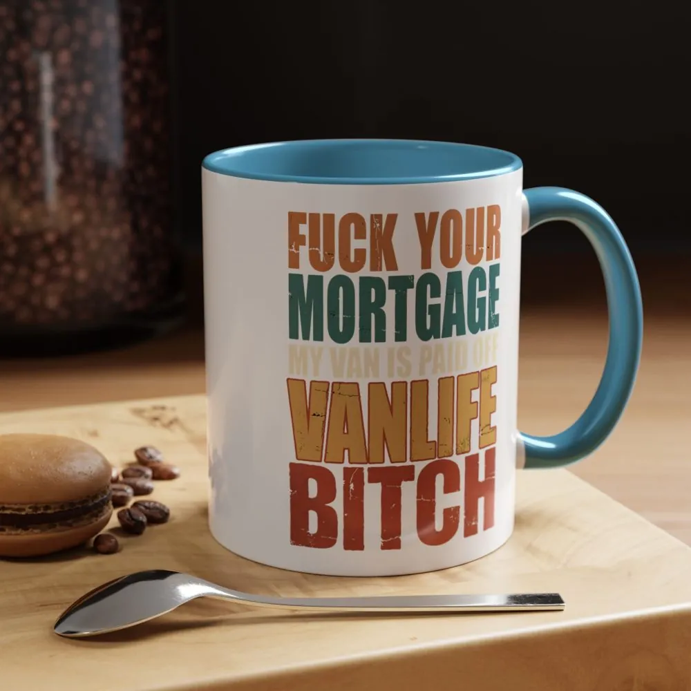 6998098354628253636_2048.jpeg Accent Coffee Mug (11, 15oz) — "Fuck Your Mortgage" Design F**K-Line