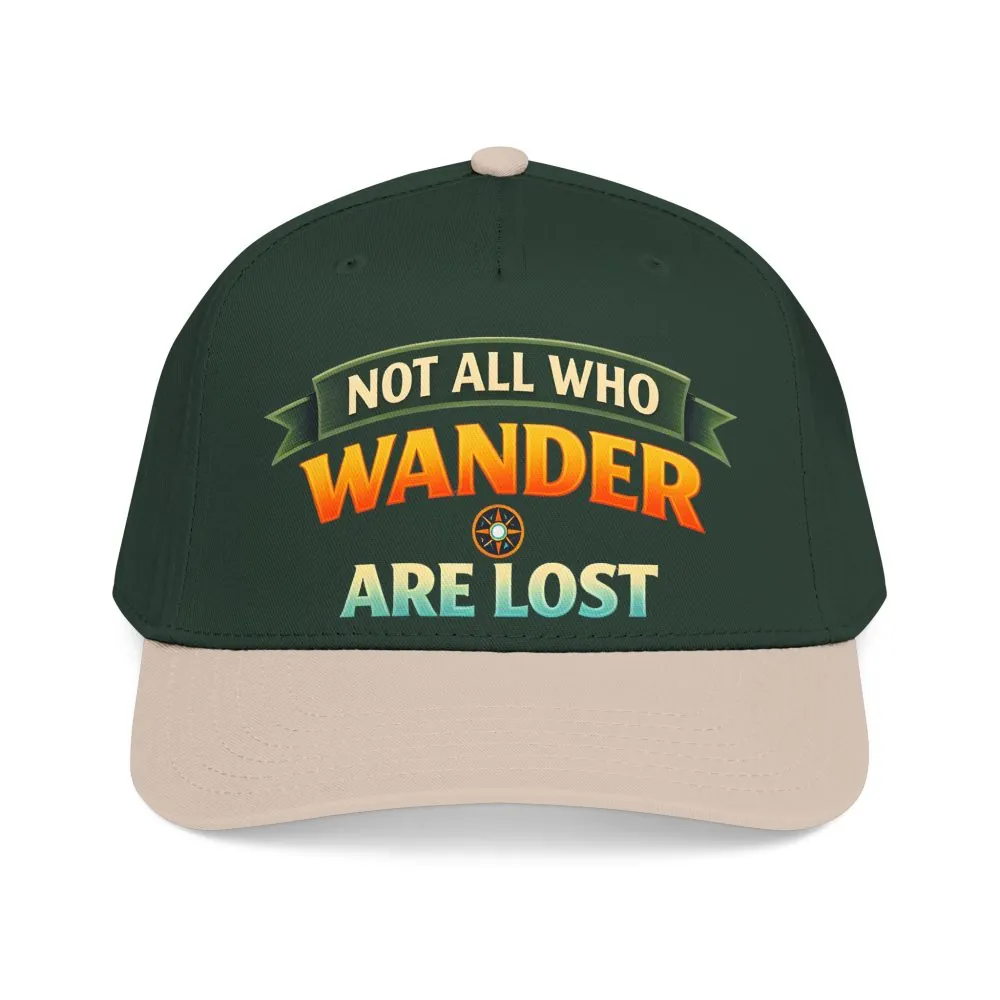 7022680808834052395_2048.jpeg Baseball Cap - "Not All Who Wander Are Lost" Design Scenic-Line