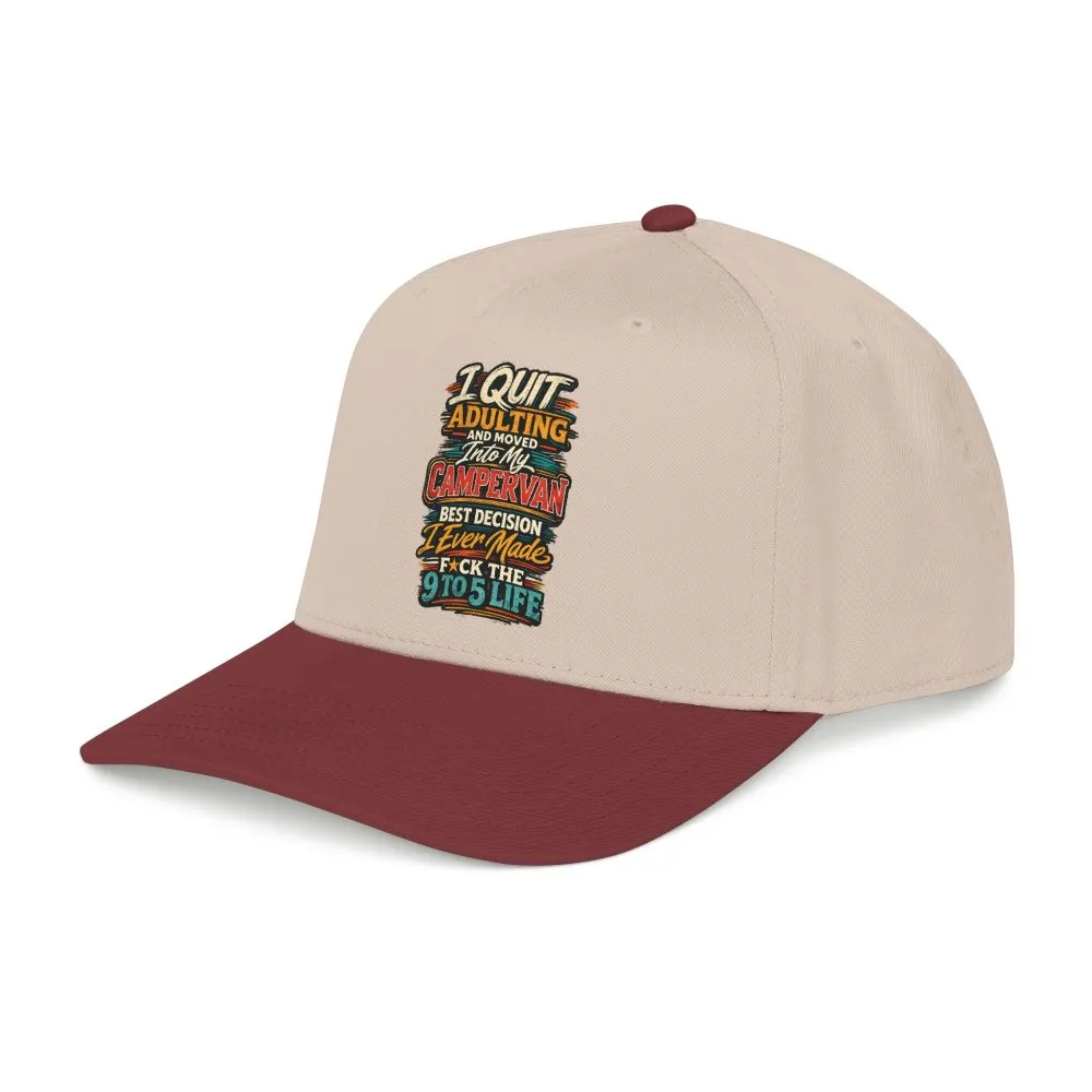 Baseball Cap - "I Quit Adulting" Design F**K-Line