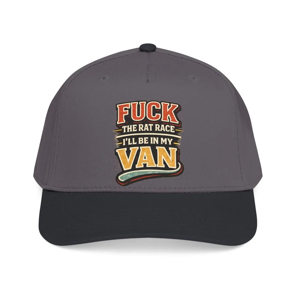 7054881041186667904_2048.jpeg Baseball Cap - "Fuck The Rat Race" Design F**K-Line