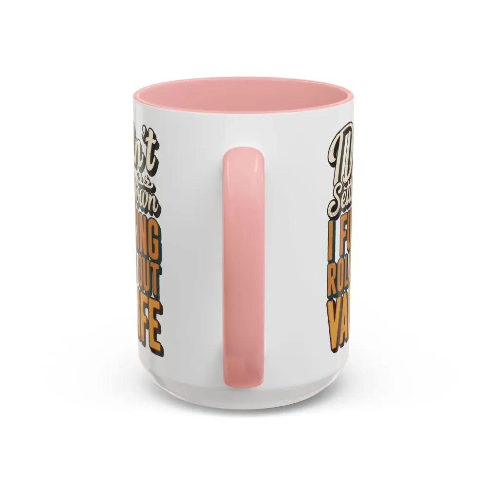 Accent Coffee Mug (11, 15oz) — "Dind´t Settle Down" Design F**K-Line