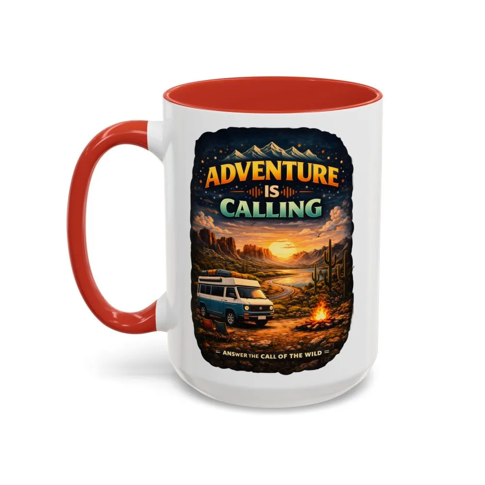 7084023255107402104_2048.jpeg Accent Coffee Mug (11, 15oz) — "Adventure Is Calling" Design Scenic-Line