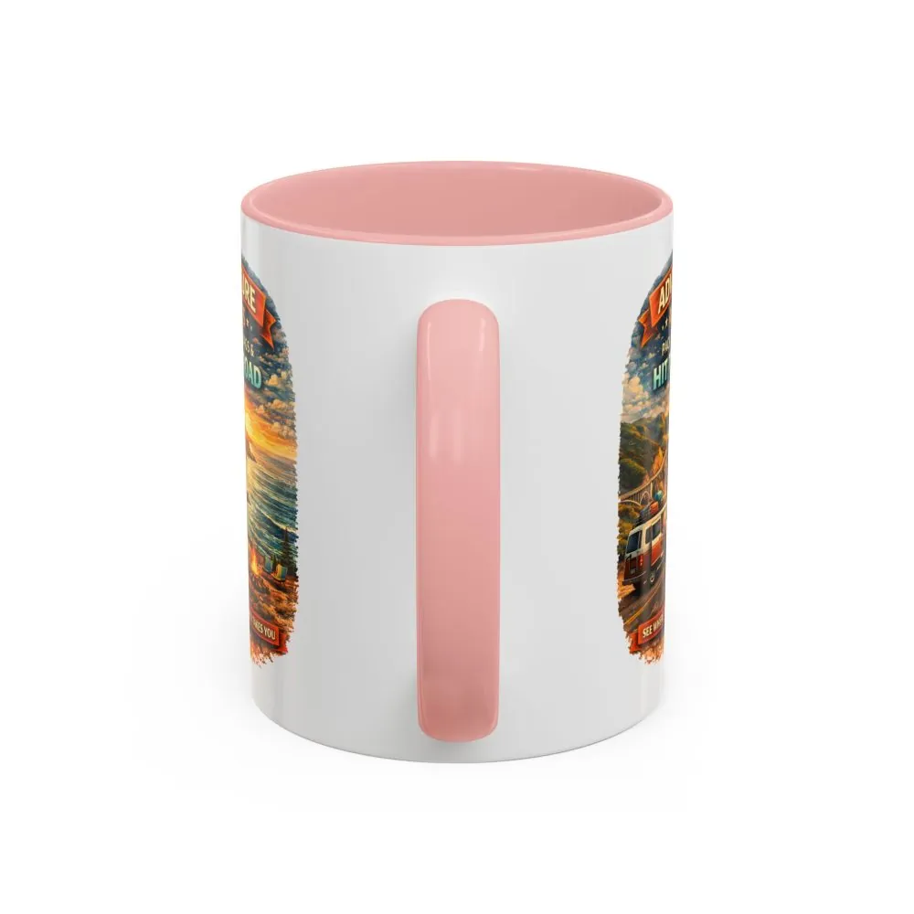 709931392432177882_2048.jpeg Accent Coffee Mug (11, 15oz) — "Adventure Awaits-Pack Your Bags" Design Scenic-Line