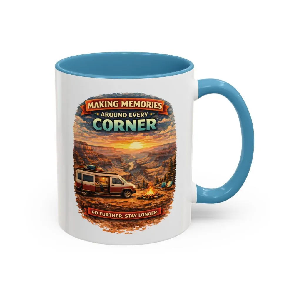 7137545825136964670_2048.jpeg Accent Coffee Mug (11, 15oz) — "Making Memories Around Every Corner" Design Scenic-Line