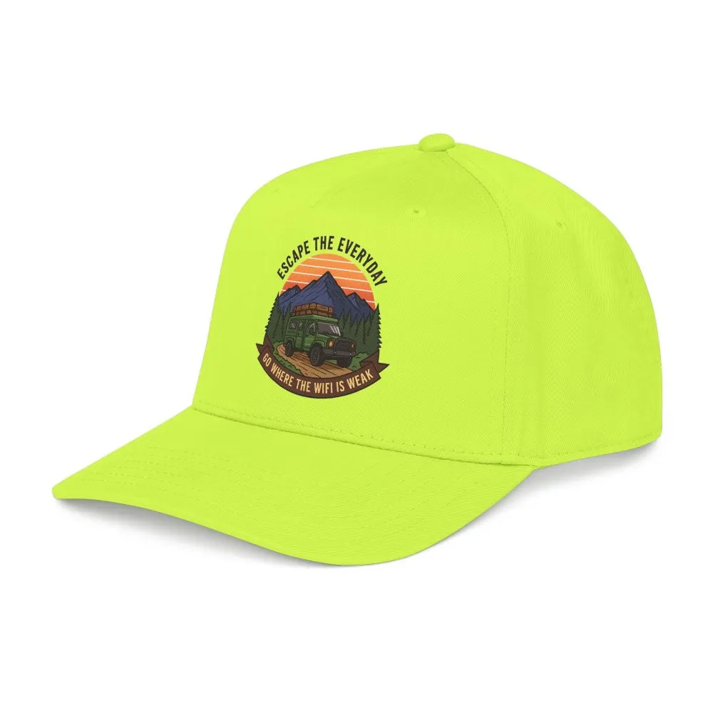 7141128745757825898_2048.jpeg Baseball Cap - 'Escape the Everyday' Off-Road Adventure Hat