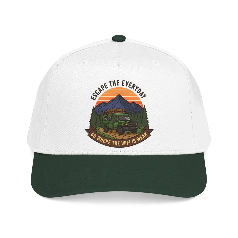 7194853738755501678_2048.jpeg Baseball Cap - 'Escape the Everyday' Off-Road Adventure Hat
