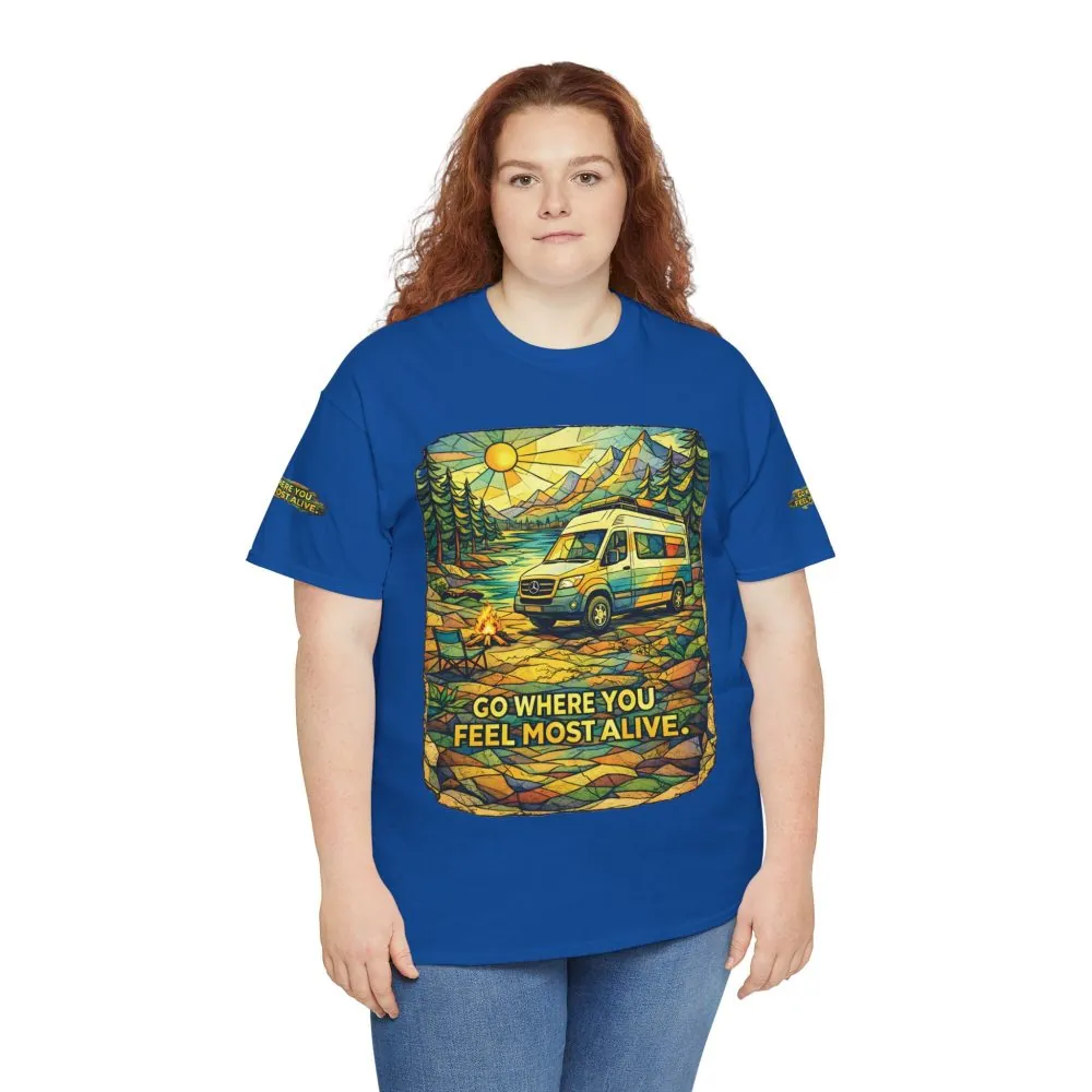7213826749596294207_2048.jpeg Unisex Heavy Cotton Tee — "Go Where You Feel Most Alive" Design Cubic-Line