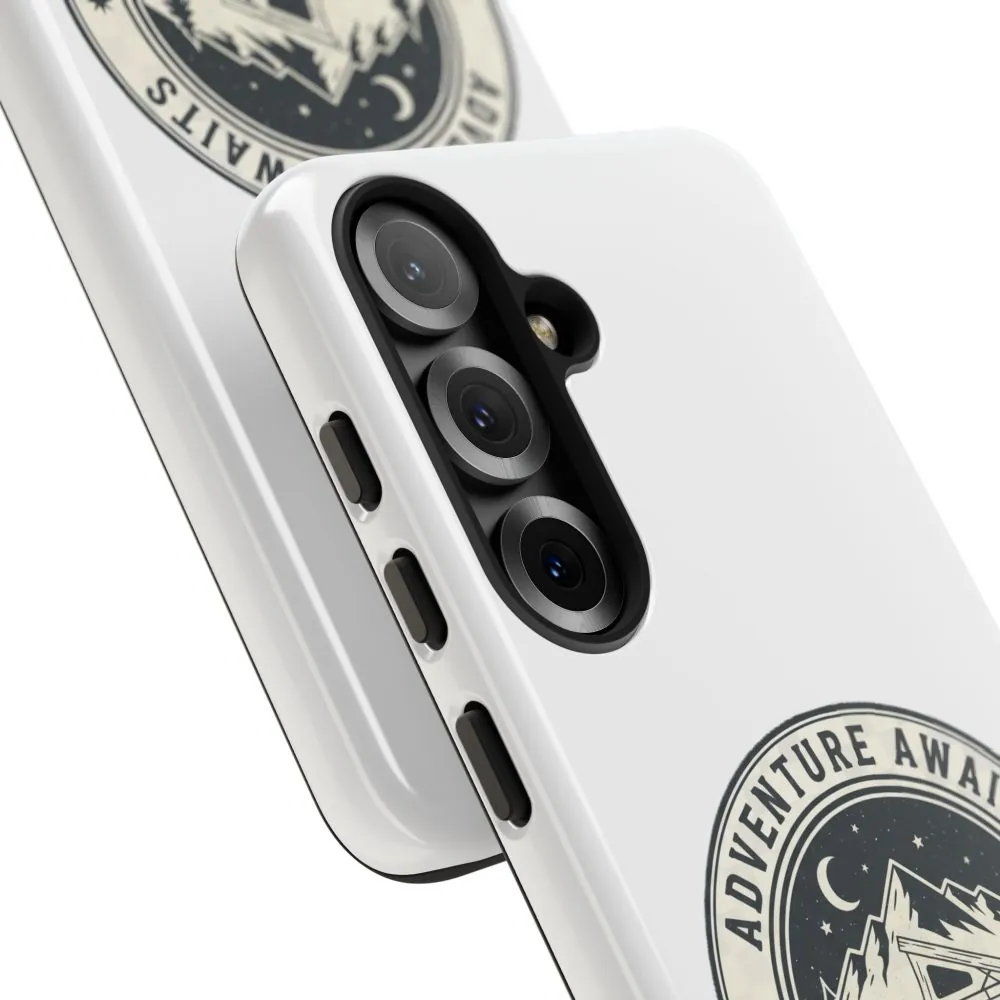 Phone Case — "Adventure Awaits-Go Where You Feel Most Alive" Camper Van Design