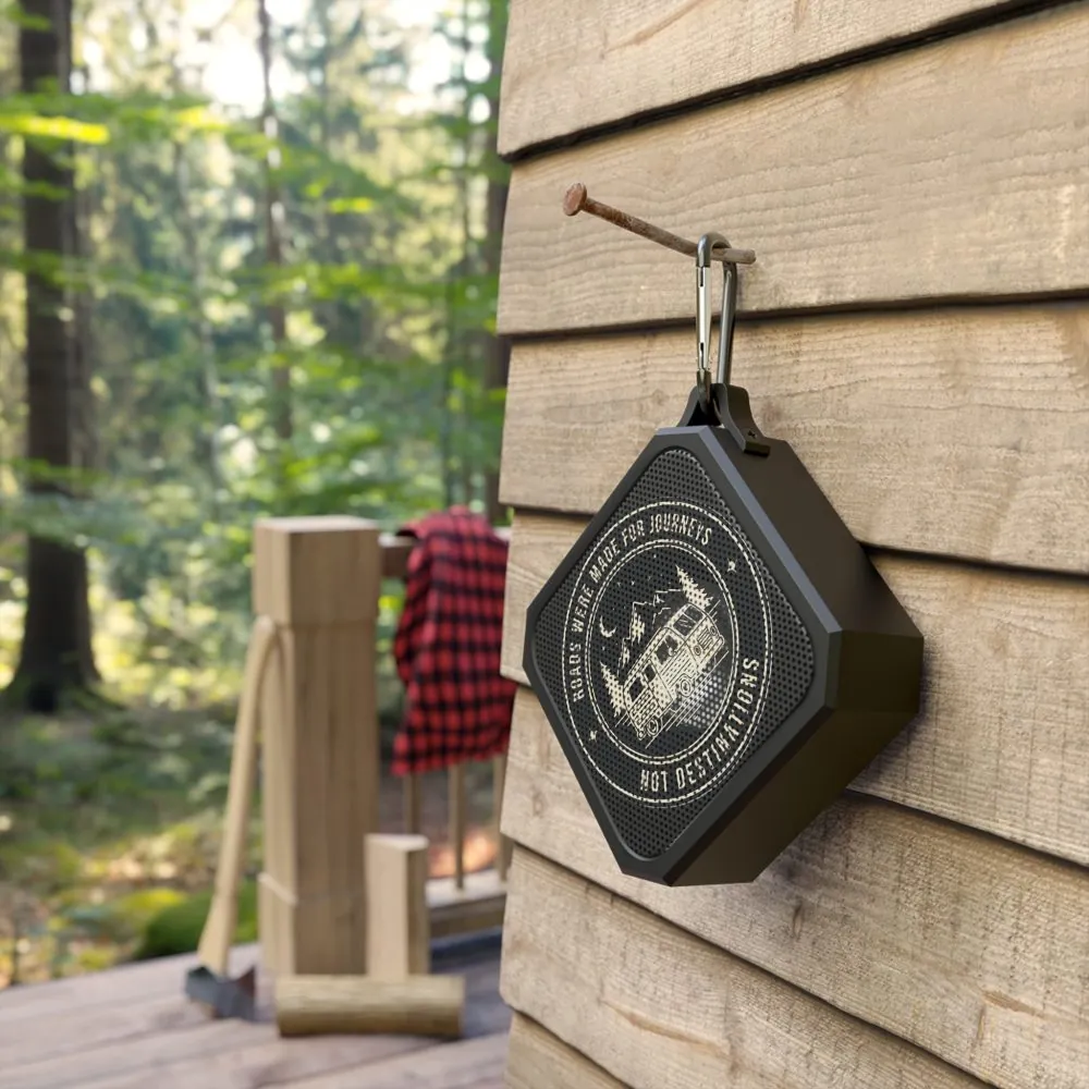 7242927384595743027_2048.jpeg Bluetooth Speaker — “Roads Were Made for Journeys, Not Destinations” Outdoor Portable Speaker
