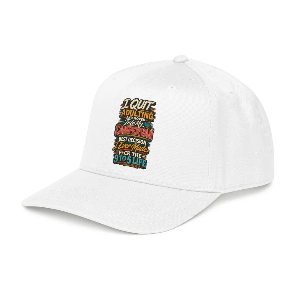 Baseball Cap - "I Quit Adulting" Design F**K-Line