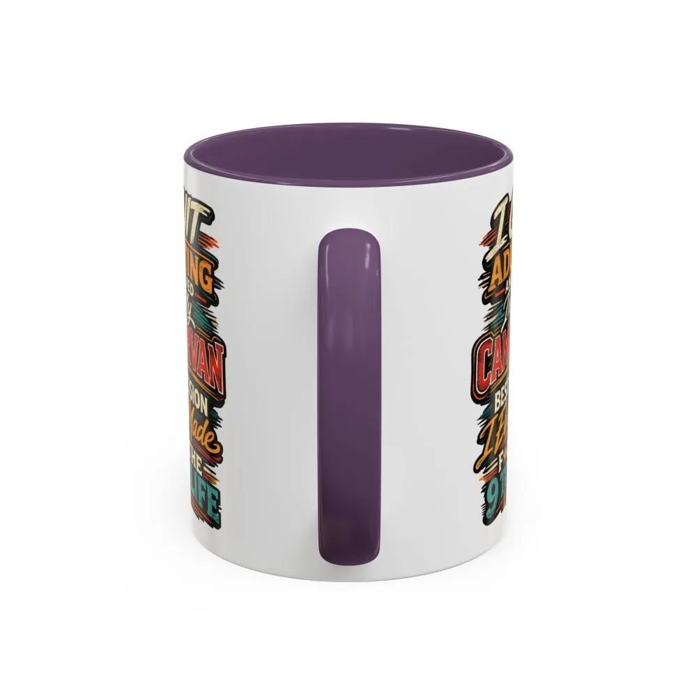 7299988057309673716_2048.jpeg Accent Coffee Mug (11, 15oz) — "I Quit Adulting" Design F**K-Line