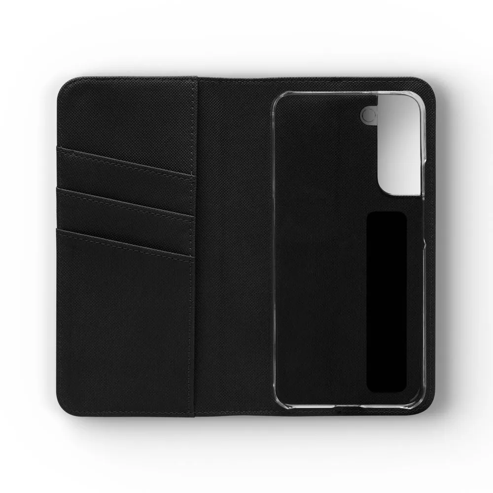Flip Phone Case — "Adventure Awaits Unplug & Drive" Wallet Case